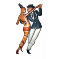 Jazz Dancers Wall Art